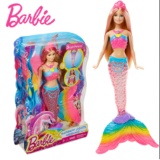 Barbie DHC40 Rainbow Lights Mermaid Doll